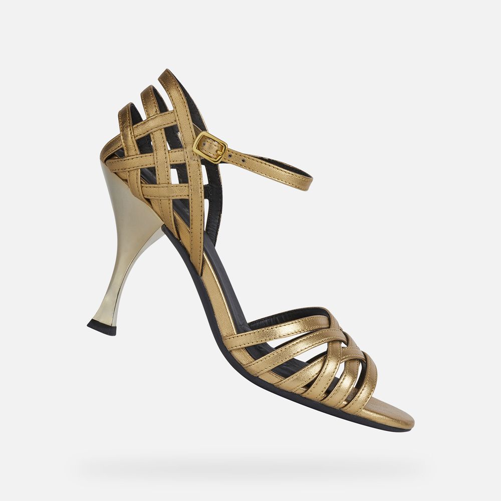 Geox Bayan Sandalet Altın - Elisangel - WOJ-348257